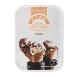 Deals on Soft Scoop Caramel Chocolate & Vanilla Flavoured Ice Cream 2 L ...