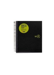 miquelrius 4 5 x 6 a6 recycled wirebound notebook 4 subject graph 6 x 6 graph paper