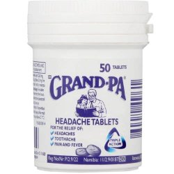 Grand-Pa Headache Tablets 50 Tablets