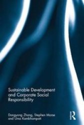 Sustainable Development And Corporate Social Responsibility Hardcover