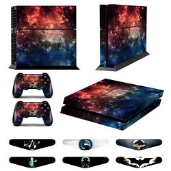 Skins For PS4 Controller - Decals For Playstation 4 Games - Stickers Cover For PS4 Console Sony Playstation Four Accessories PS4 Faceplate With Dualshock