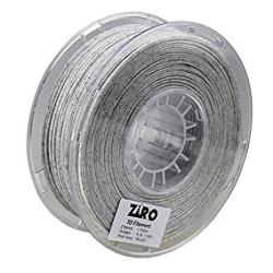 ZIRO 3D Printer Filament Pla 1.75MM Marble Color 1KG 2.2LBS - White