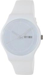 Swatch SUOW701 Rebel White Dial Plastic Strap Unisex Watch New