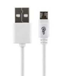 PR-20001-WH Power Series Boxed Round Micro USB Cable- White