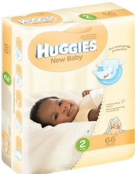 Huggies - Newbaby Size 2 pack of 66