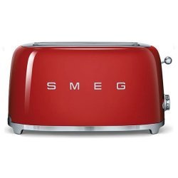 Smeg 50's Retro Style 4 Slice Red Toaster
