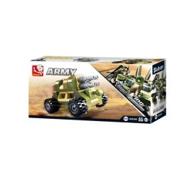 Sluban Army Landforces- Truck 65 Pcs