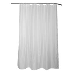 Shower Curtain Happy White