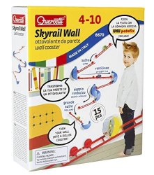 Quercetti Skyrail Wall Coaster 15 Pieces
