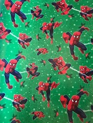 Oceanus, FancyFunFinds Dc Christmas Wrapping Paper- Spiderman Wrapping Paper - Super Hero Wrapping Paper Birthday - Spiderman Wrapping Paper - Spiderman Gift Paper - 1 Roll