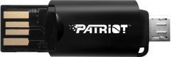 Patriot Cosmos Lite USB 2.0 OTG SD MicroSD Card Reader