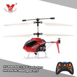 Original Sy 8088-40s 3.5ch 3-axis Gyro Rc Helicopter Infrared Remote Control Airplane Rtf