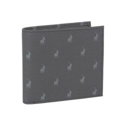 Polo Signature Billfold With Coin Pouch