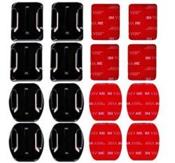 AxPower 16 Pcs Helmet 3M Adhesive Pads Sticker Flat Curved Mounts Accessories Kit For Gopro Hero 6 5 4 3+ 3
