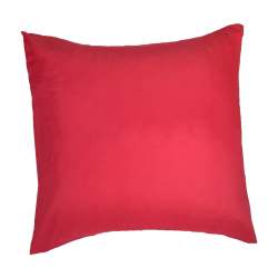 Microfibre Continental Pillow Cases in Red