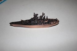 Battleship Die Cast Pencil Sharpener