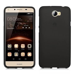 Huawei Y5II Case Kugi Huawei Y5II Case - High Quality Frosted Style Soft Tpu Case For Huawei Y5II huawei Y5 2 Smartphone Black