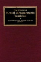 The Twelfth Mental Measurements Yearbook Hardcover
