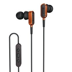 Kef M100 Hi-fi In-ear Headphones - Sunset Orange