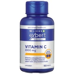 Clicks Expert Vitamin C 1000MG Tablets 60 Tablets