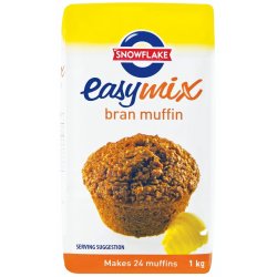 Snowflake - Easymix Muffin Mix Bran Packet 1KG