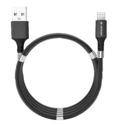 Intouch Magnetic Lightning Cable Blk