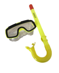 Junior Mask & Snorkel Set - Bright Yellow
