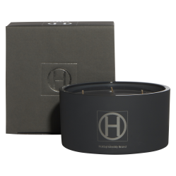 Hib Scented Candle - Matte Grey - Anthracite - D15