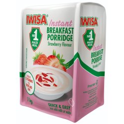 Iwisa - Instant Breakfast Porridge Strawberry 1KG