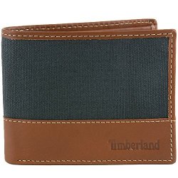 Timberland Accessories Timberland Men's Baseline Canvas Passcase Navy One Size