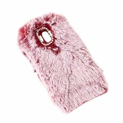 Furry Case For LG G7 Thinq Winter Comfortable Cute Soft Autumn Plush Series Phone Cover Phone Shell Protector For LG G7 Thinq