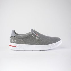 NAUTICA Men's Slip-on Casual Sneakers-grey