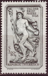 Austria 1968 Unmounted Mint Sg 1536 Stamp Day