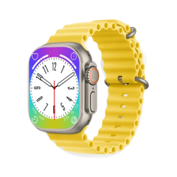 Yellow - Fitness Tracker Smart Watch