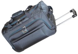 Platinum 50CM Duffel Bag On Wheels Grey blue