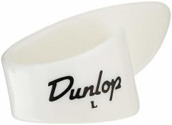 Dunlop 9013R Large Left-handed Plastic Guitar Thumbpick White