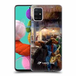 Official Lonely Dog Marvos Music Hard Back Case Compatible For Samsung Galaxy A51 2019