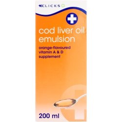 Scott's Emulsion Cod Liver Oil Orange 200ML