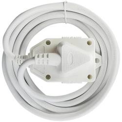 20M 10A Extension Cord White