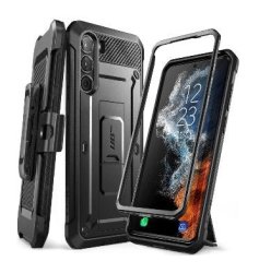 Samsung Galaxy S23+ Full Body Rugged Protective Case Black