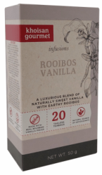 Khoisan Gourmet Infusions Vanilla Rooibos Tea