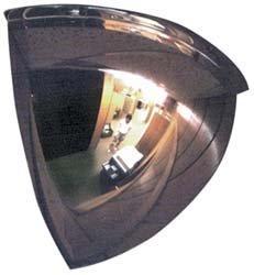 Pro-safe 18"" Quarter Dome Safety security Mirrors