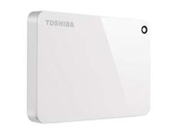 Toshiba Canvio Advance 2TB Portable External Hard Drive USB 3.0 White HDTC920XW3AA