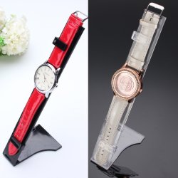 Plastic Wrist Watch Displays Rack Holder Show Stand Shop Retail Showcase Fashion