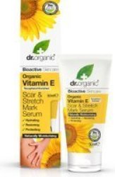 Dr Organic 50ml Vitamin E Scar & Stretch Mark Serum