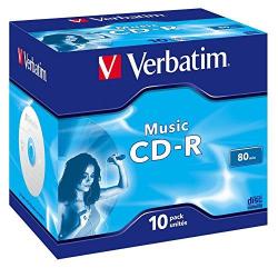 Verbatim Cdr Audio Live It Colours 80 Min. Pack