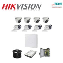 Hikvision 8 Channel Turbo HD Cctv Kit