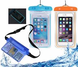 Waterproof Phone Pouch 3-PACK Phone Protector For Water Waist Pouch And Phone Case Dry Bag Fanny Pack| Phone Bag Fit For