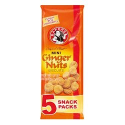 Bakers Gingernut Bisc M multi Pac 5X40GR