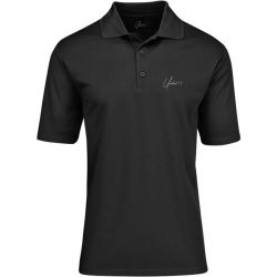 Underpar Black Golf Polo Shirt